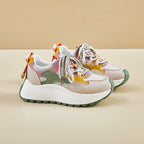Zapatillas deportivas casuales de suela gruesa para correr