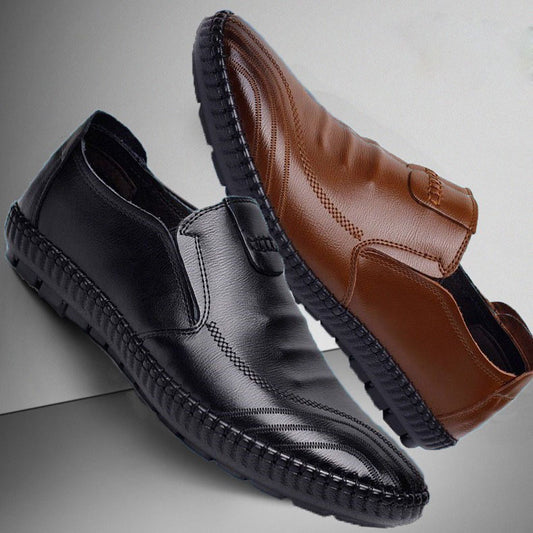 Zapatos clasicos de cuero para hombre