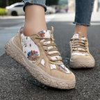 Tenis Casual para Mujer con Estampado Floral