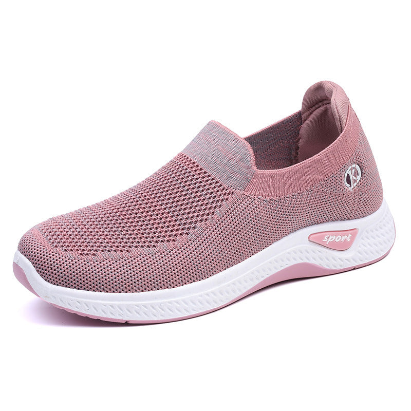 Nuevos zapatos casuales de suela blanda