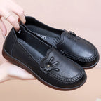 Zapatos cuero suave antideslizante