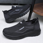 Zapatos para caminar transpirables Flyknit para hombre