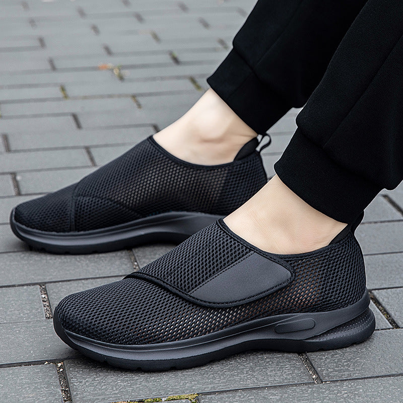 Zapatos de malla con velcro