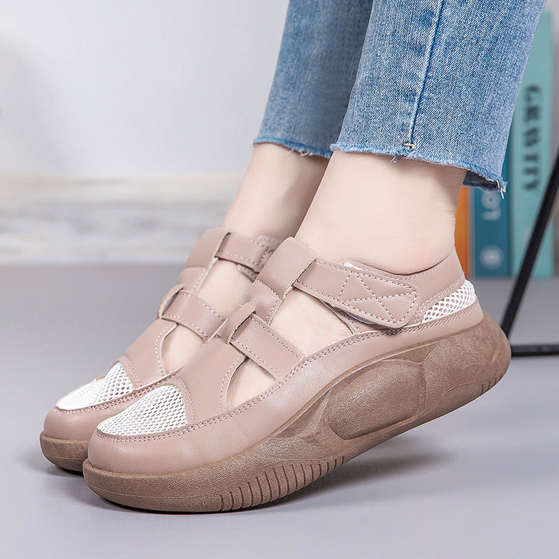 Sandalias transpirables de suela gruesa