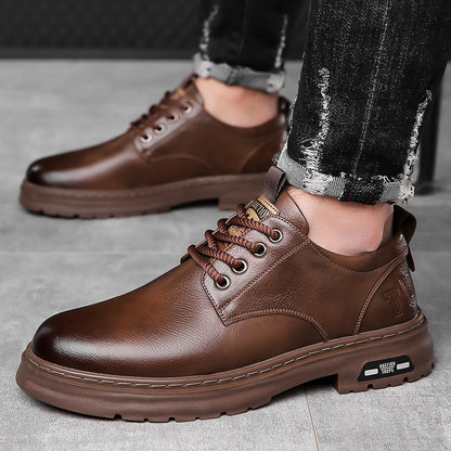 Zapatos casuales de cuero para hombre