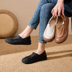 Zapatos casuales de cuero 100% genuino