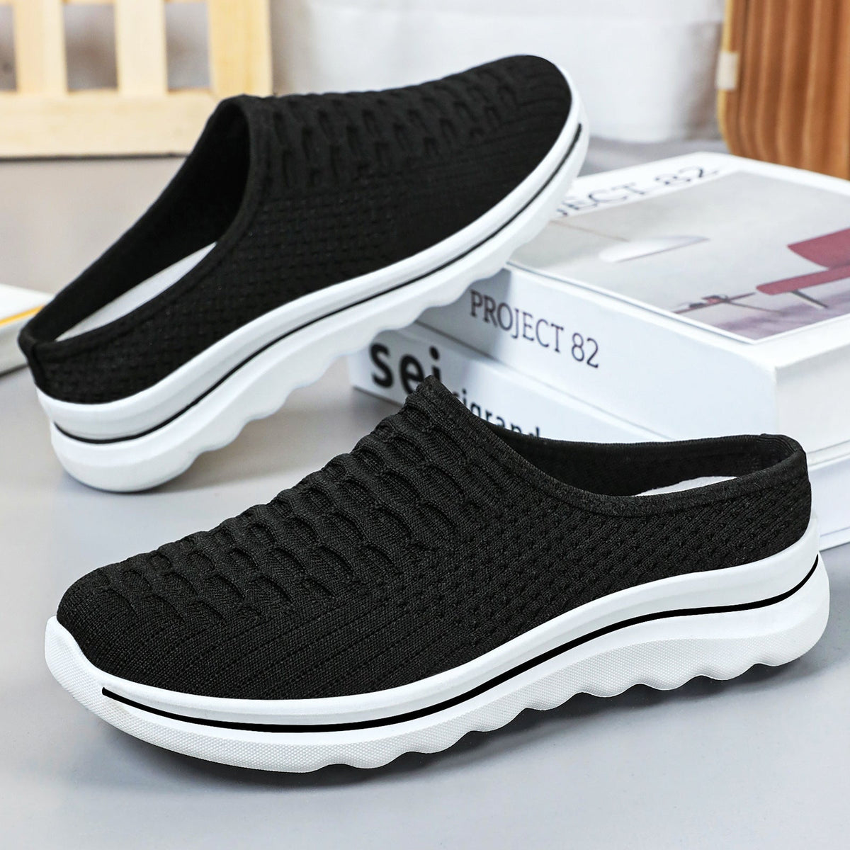 Sandalias casuales de punta cerrada