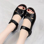 Sandalias de piel de vacuno antideslizantes