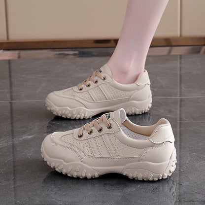 Zapatillas con cordones para mujer