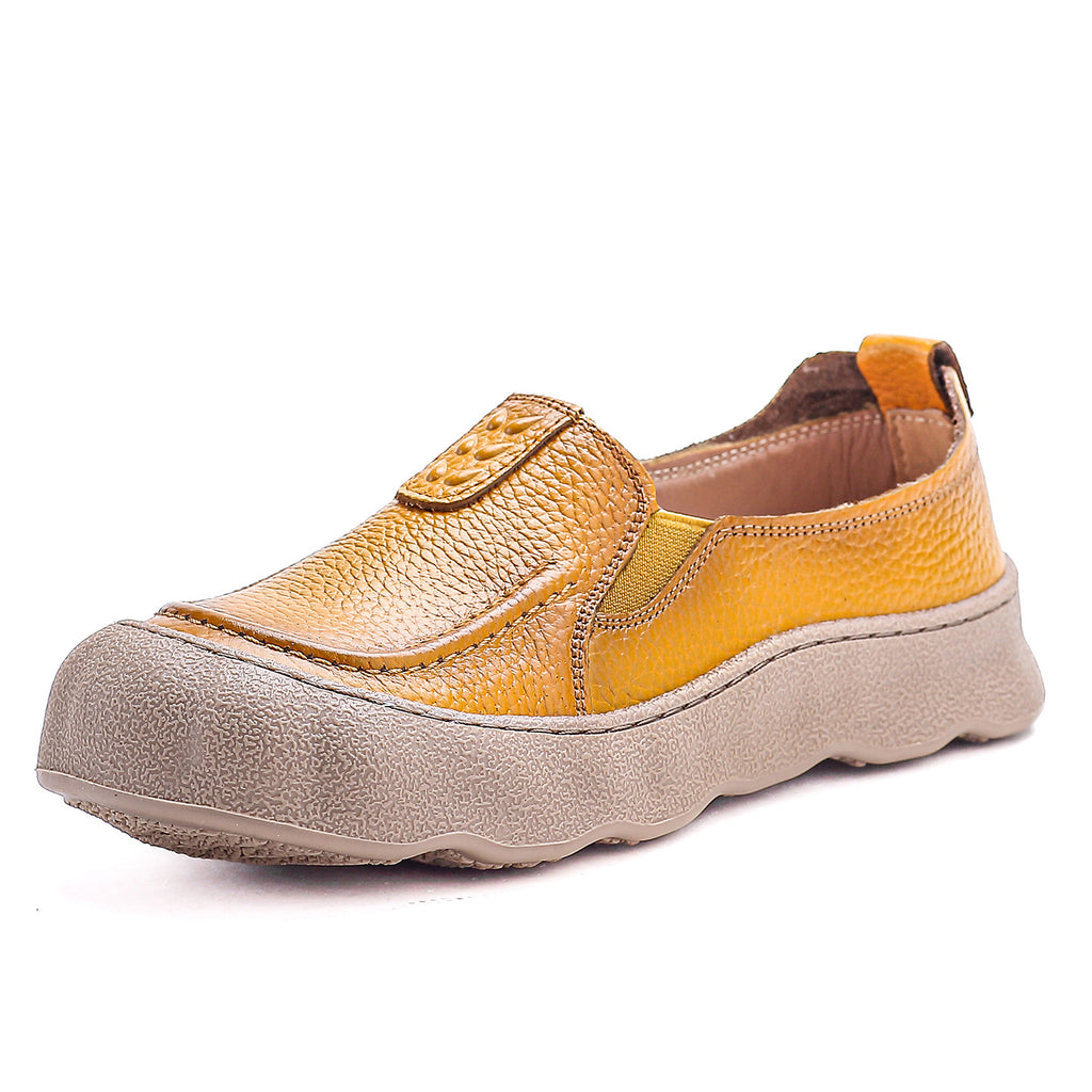 Zapatos de suela blanda 100% de cuero genuino