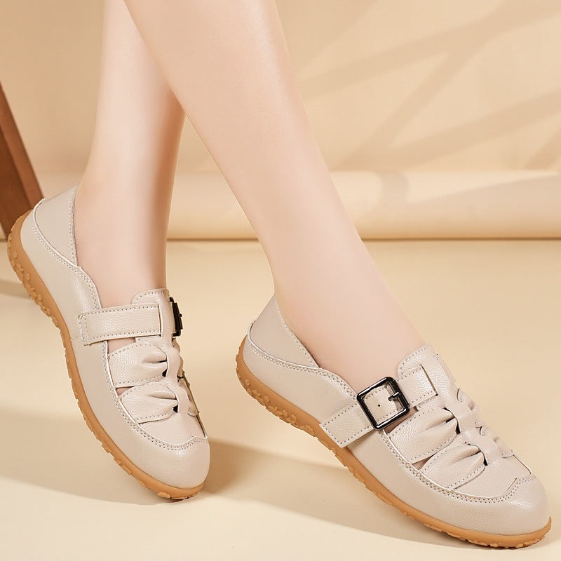 Zapatos transpirables con aberturas