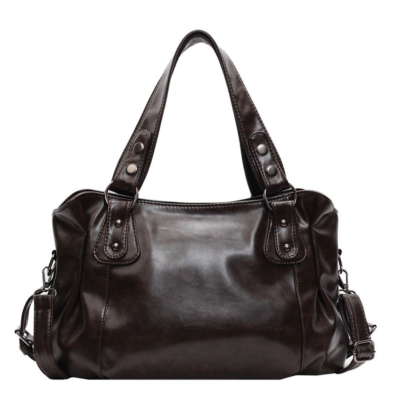 Bolso Negro Grande para Mujer Elegante y Moderno