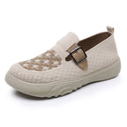 Zapatos casuales ligeros sin cordones con suela gruesa