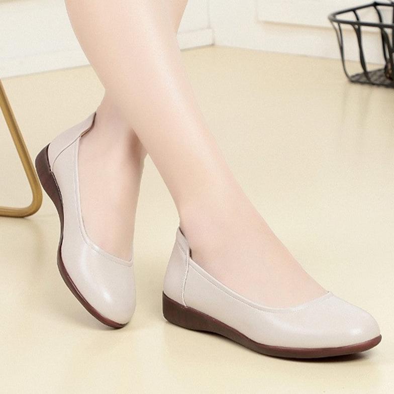 Zapatos de mujer de piel suaves y cómodos