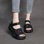 Sandalias trenzadas para mujer