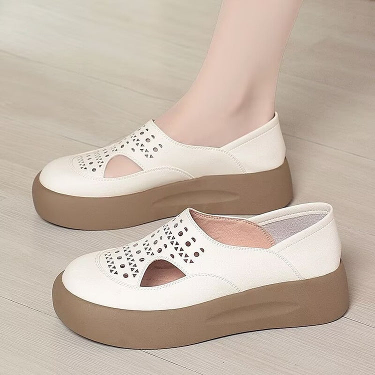 Zapatos cómodos 100% de piel de vaca