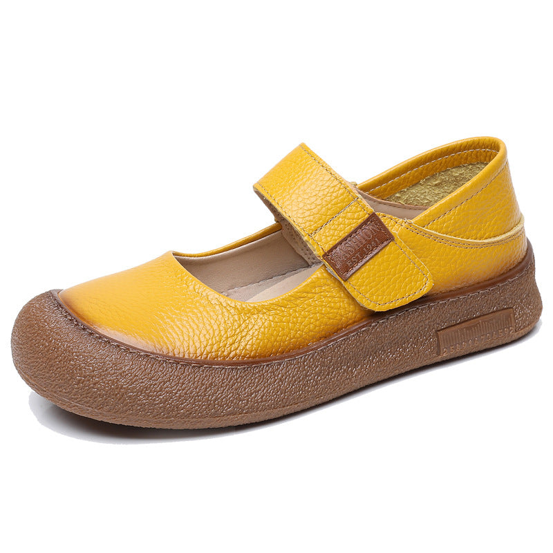 Zapatos cuero vacuno vintage hechos a mano