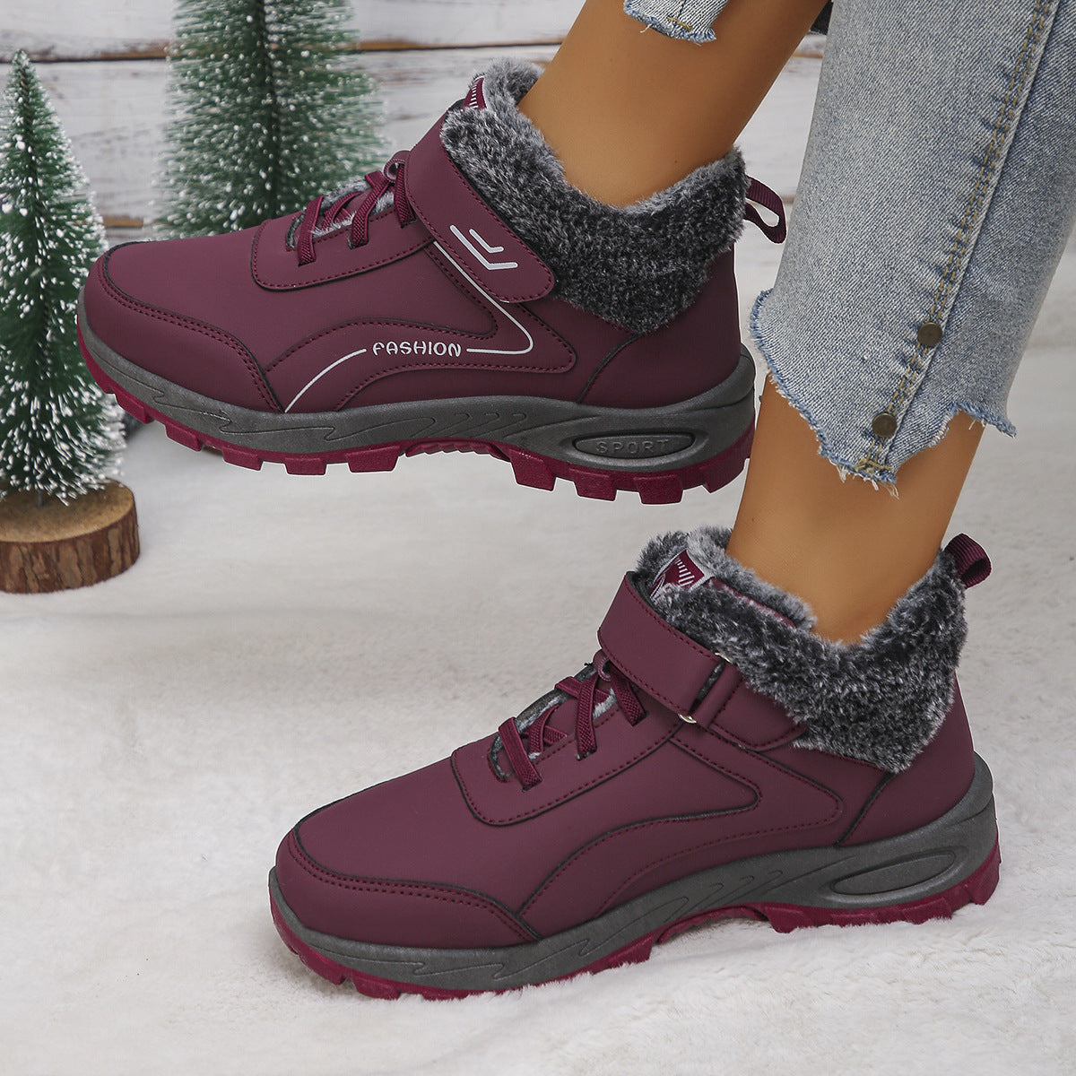 Tenis Deportivos de Invierno para Mujer