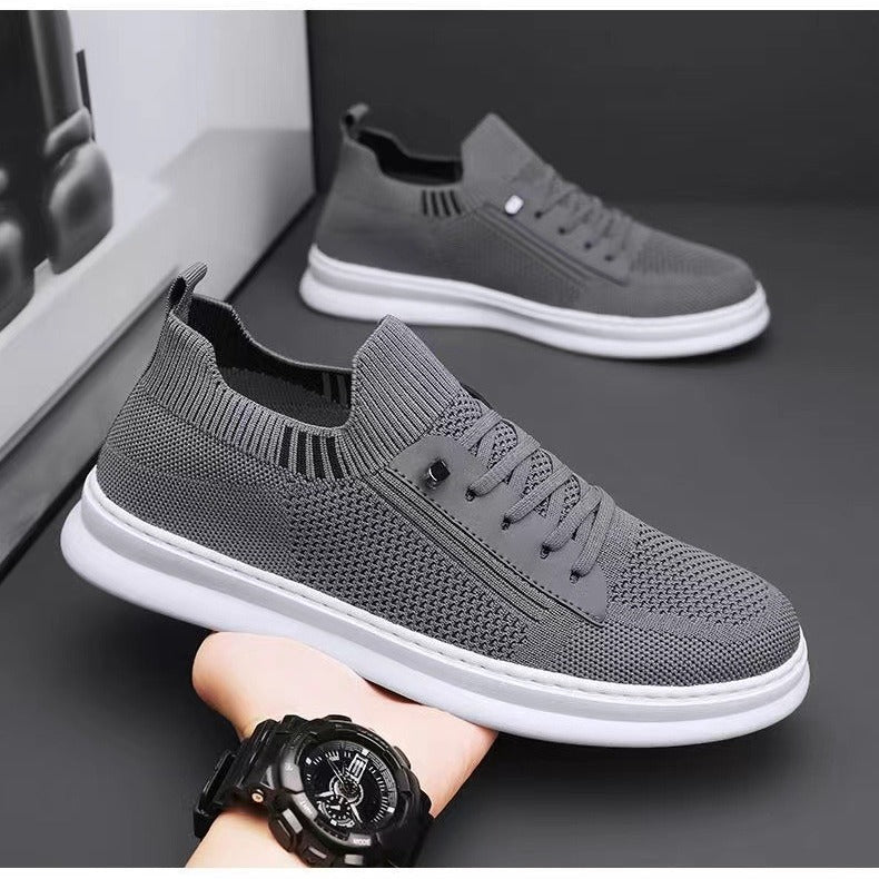 Zapatos casuales transpirables de suela blanda para hombre