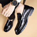 Zapatos clásicos de piel para hombre