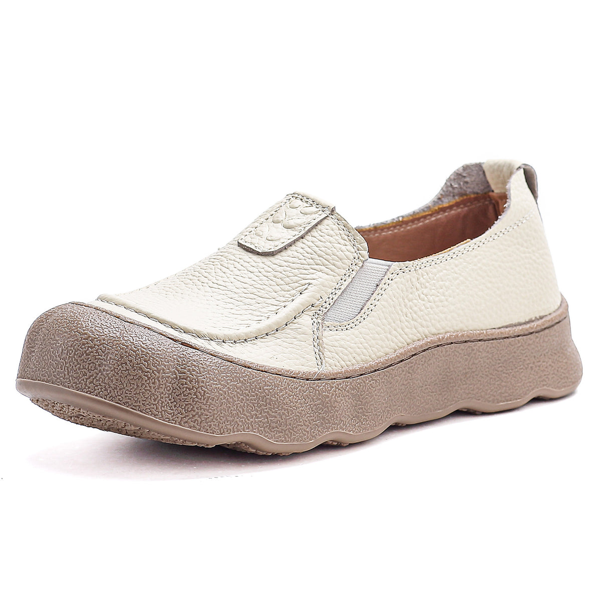 Zapatos de suela blanda 100% de cuero genuino