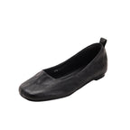 Zapatos de piel suave de corte bajo –Tallas completas