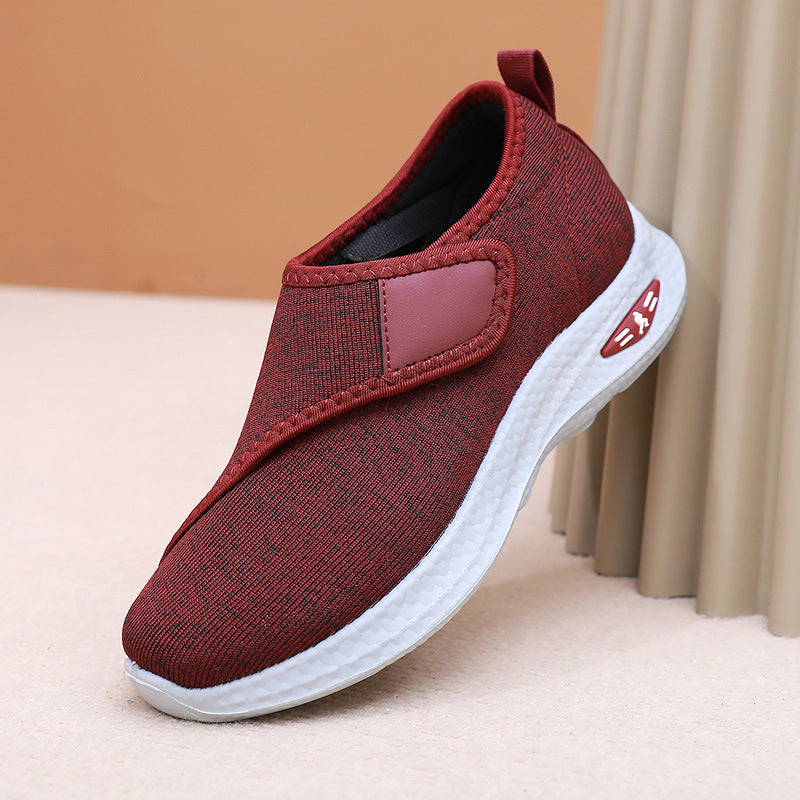 Zapatillas de tenis con plataforma y velcro