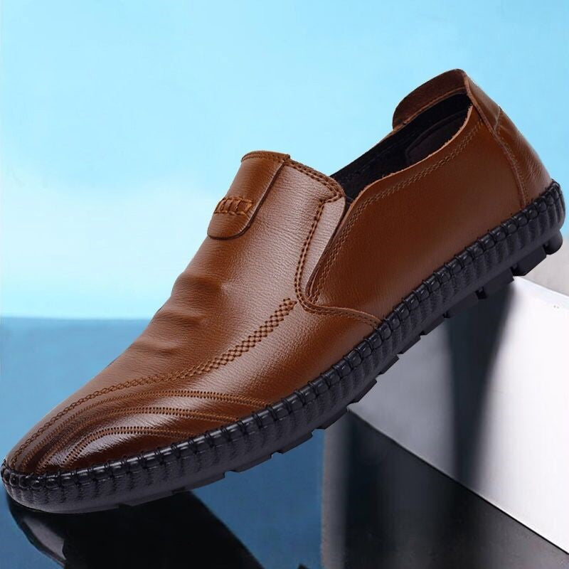 Zapatos clasicos de cuero para hombre