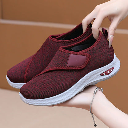 Zapatillas de tenis con plataforma y velcro