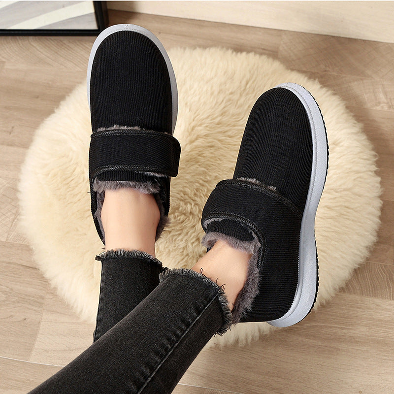 Zapatillas de Invierno para Mujer con Forro Térmico y Velcro