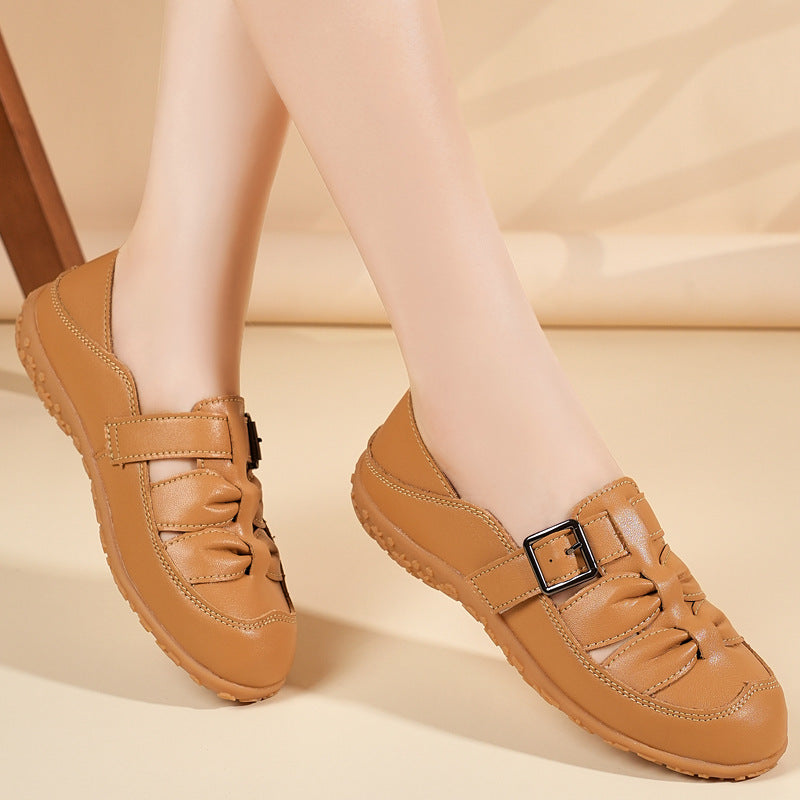 Zapatos transpirables con aberturas