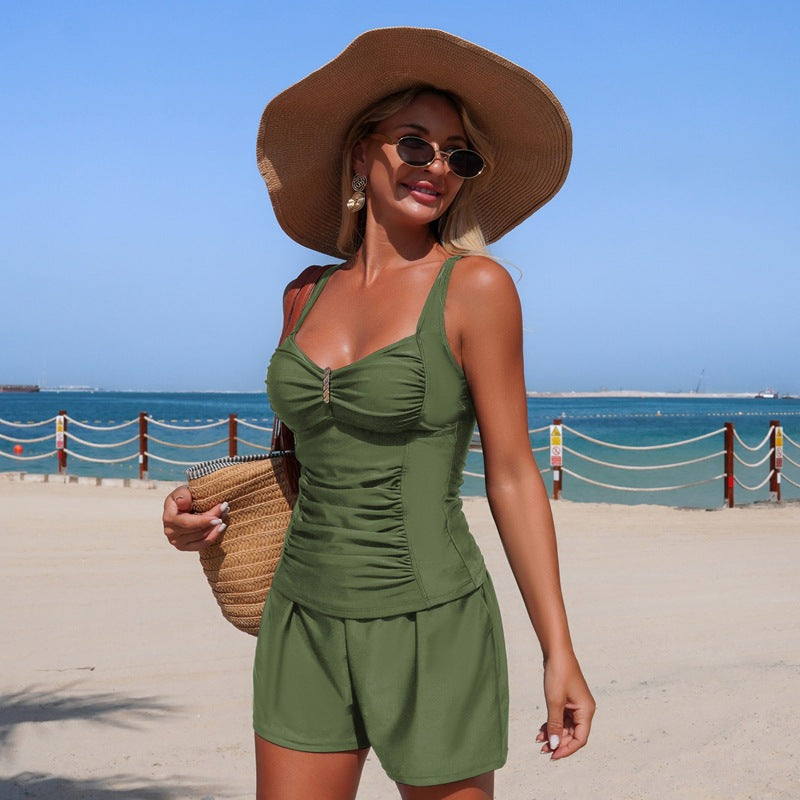 Traje de baño de dos piezas para mujer