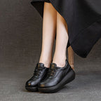 Zapatos de Mujer con Suela Gruesa y Diseño Clásico