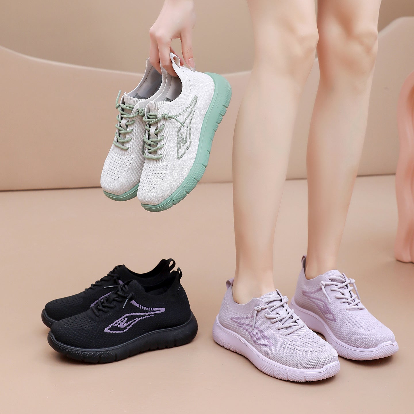 Zapatos ortopédicos casuales de suela suave