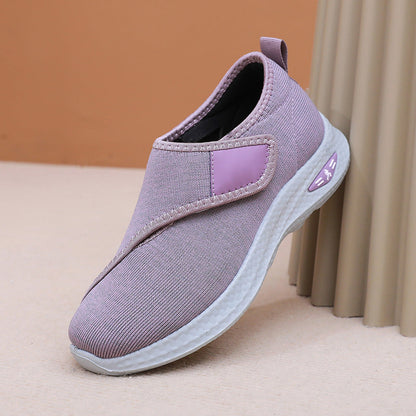 Zapatillas de tenis con plataforma y velcro