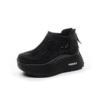 Zapatos casuales huecos elevados