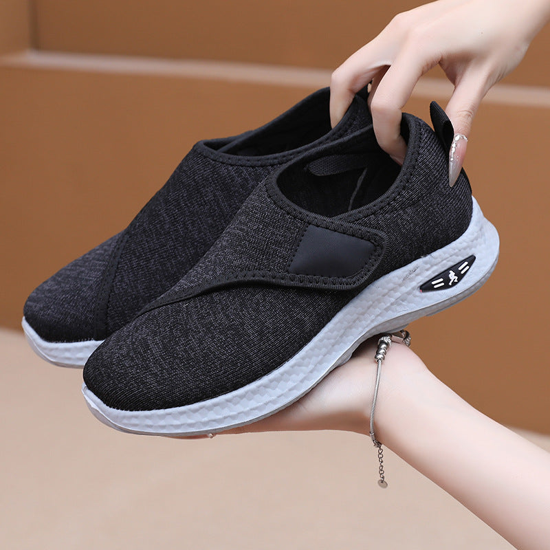 Zapatillas de tenis con plataforma y velcro