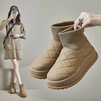 Botas de nieve altas de polar