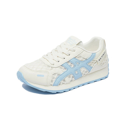 Zapatillas deportivas casuales de suela gruesa de malla (XF822)