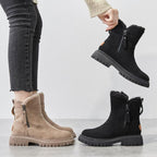 Botas de ante grueso