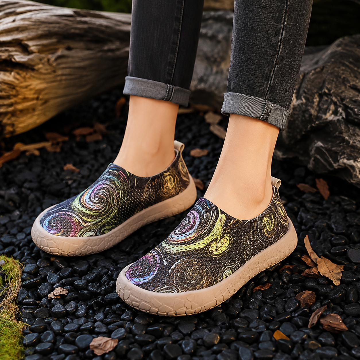 Zapatos Casuals Estampados para Mujer