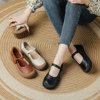 2026 Nuevos zapatos piel vacuno primera capa
