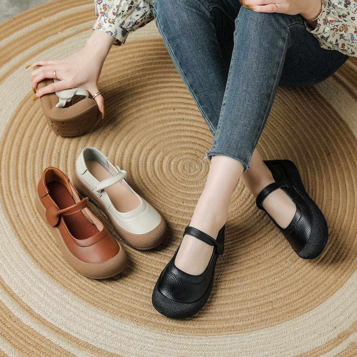 2026 Nuevos zapatos piel vacuno primera capa
