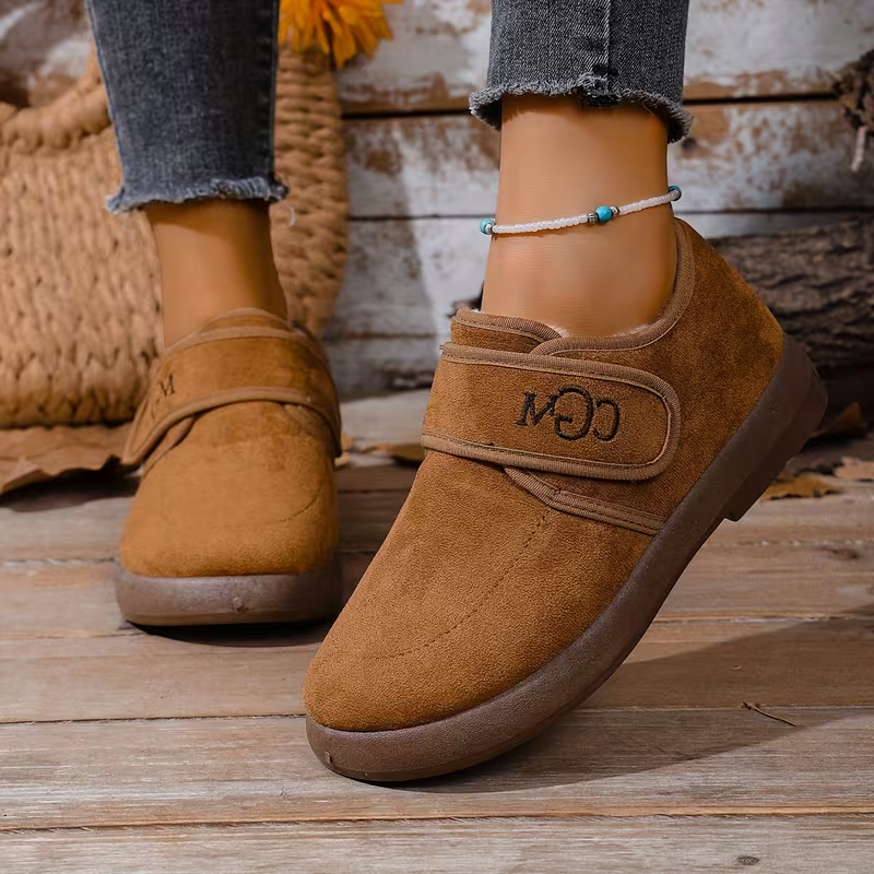 Pantuflas de Invierno Cómodas con Velcro