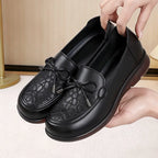Zapatos loafer bordados corte bajo