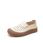 Sandalias cuero genuino orificios
