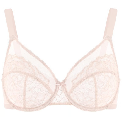 ✨HSIA Enchante Sujetador de encaje floral de talla grande con aros, sin forro, sin relleno y cobertura total Outdoorfun👙