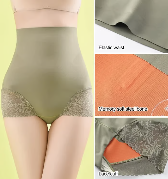 Último día 49% de descuento Culotte de cintura alta sin costuras