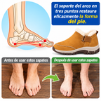 Zapatos ortopédicos térmicos con forro de felpa