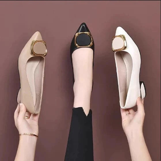 Tacones bajos cómodos